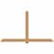 Ekena Millwork Eugene Smooth Timber Gable Bracket, Western Red Cedar, 96"W x 56"H x 1 1/2"D x 5 1/2"F, 14/12 Pitch GBW096X56X0206EUG00SWR - alternate 1